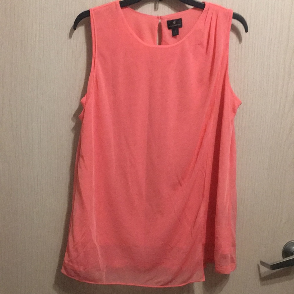 Pink Worthington Sleeveless Top